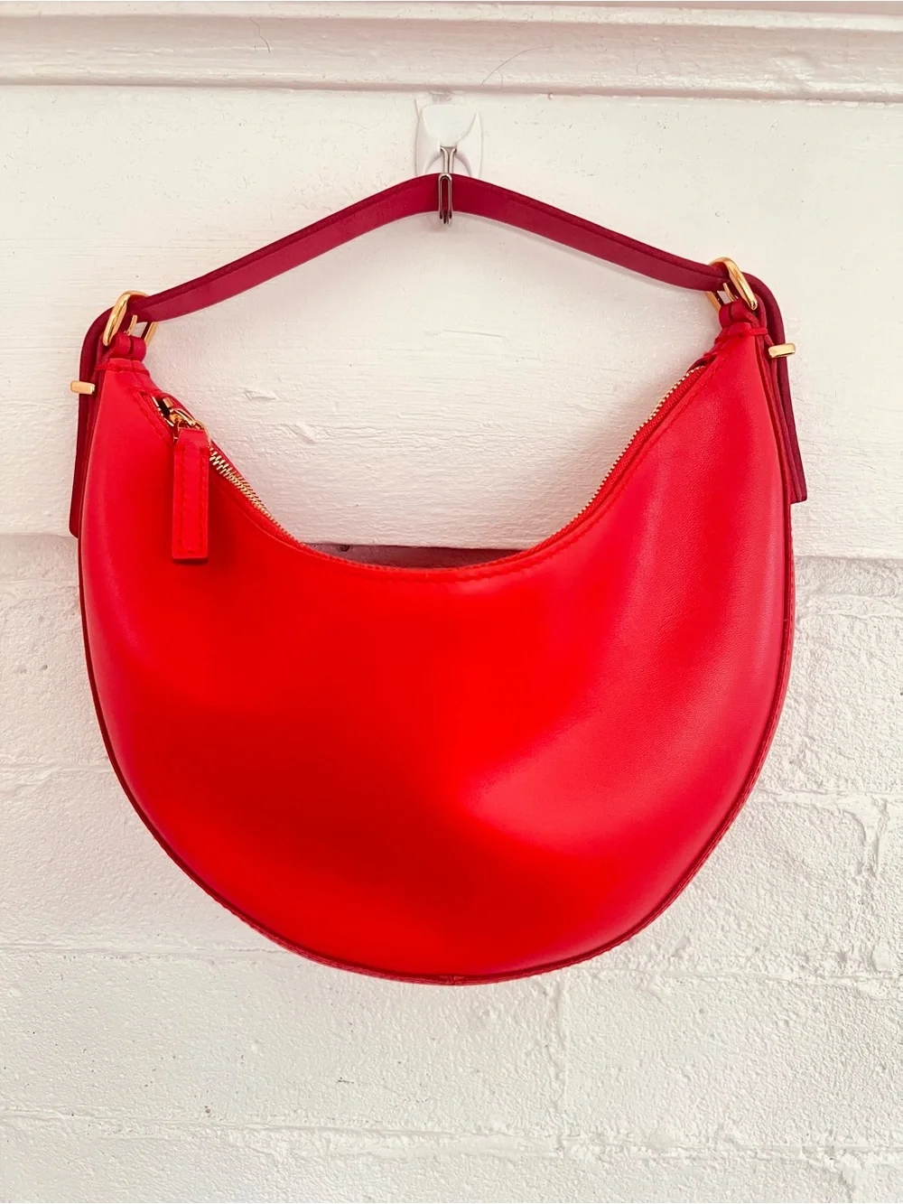 Madewell Essential Convertible Top Handle Crossbody Mini Himalayan Orange NWOT